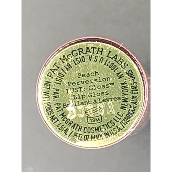 Pat McGrath Labs LUST: Gloss™ – High-Shine Lip Gloss (PEACH PERVERSION) - Picture 5 of 5